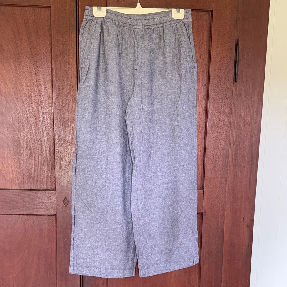 Old Navy Linen Blend Wide Leg Pants Summer Size Small
